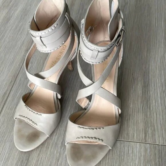 Leather Multi Strand Sandals Guess by Marciano - Picture 7 of 11